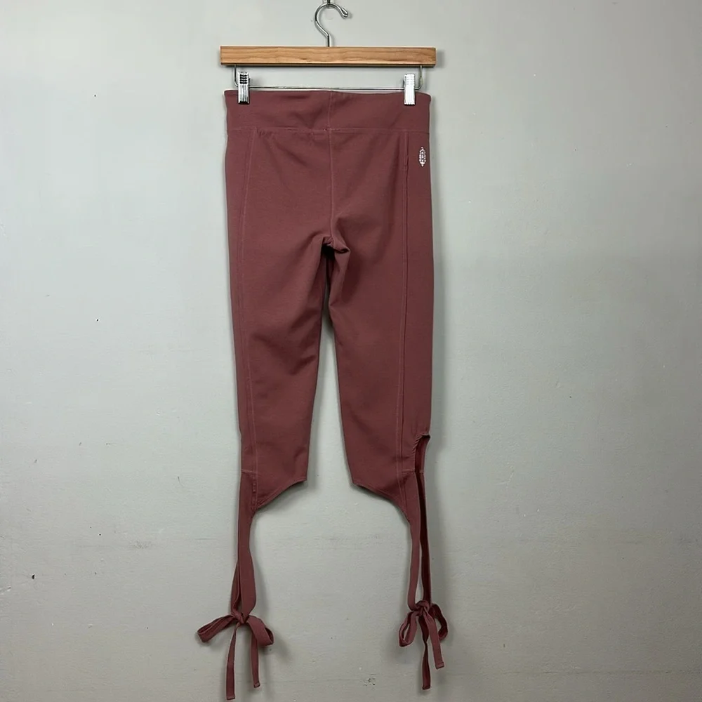 Free People Movement Turnout Wrap Tie Leg Leggings Sz S